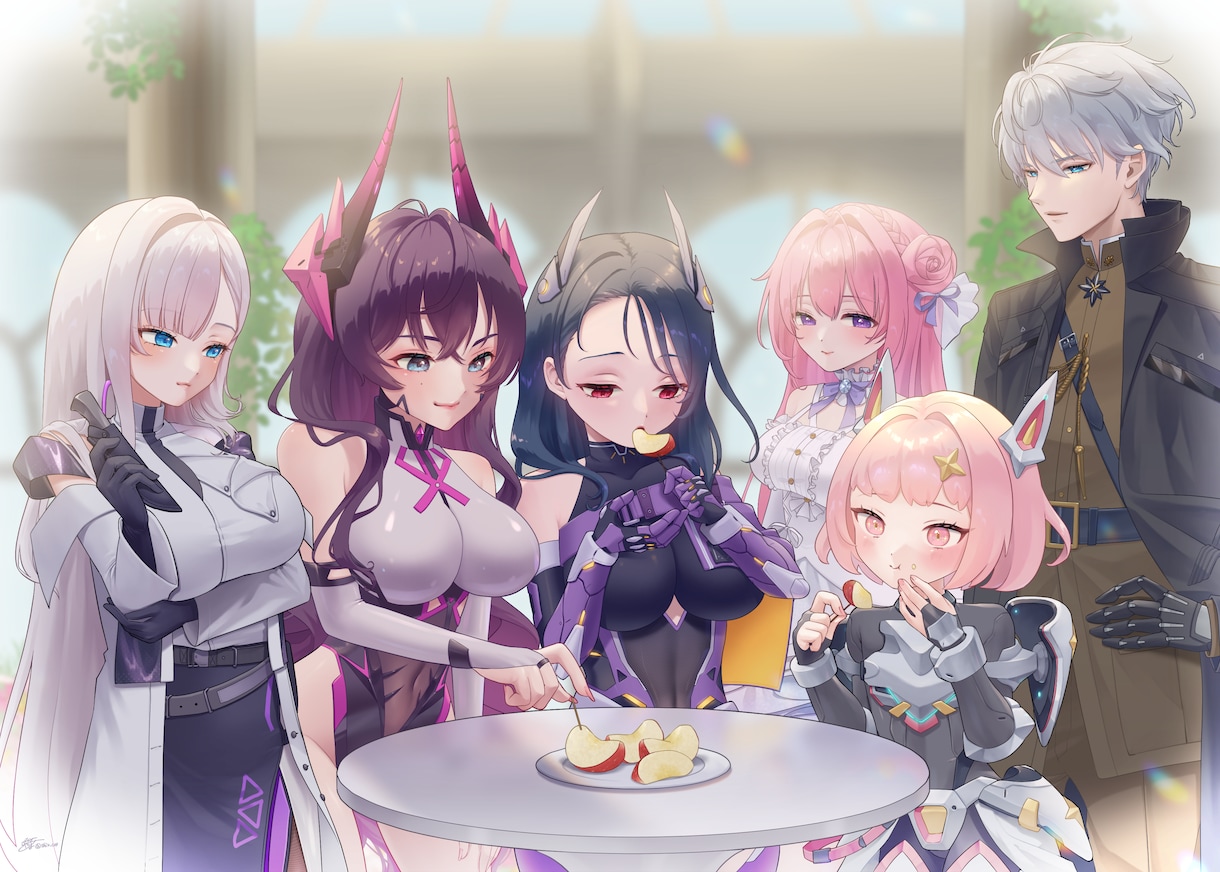 SNS◎　かわいいイラスト描きます 現在半額！表情で魅せる！貴方の可愛さを最大限引き出します！ イメージ6