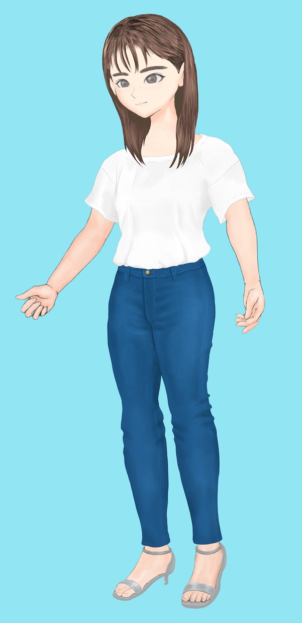 全身オーダー可能のイラストを作成します ファッションや髪形の指定もできます！ イメージ6