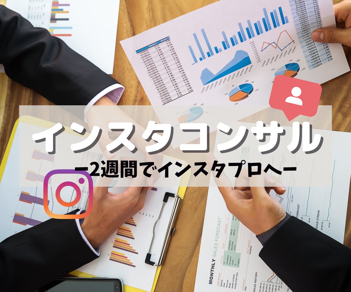 期間限定）2週間Instagramのコンサルします 2週間でインスタプロになってしまう イメージ1
