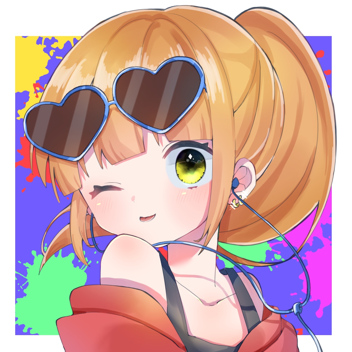 SNS等アイコンイラスト制作します お目目ぱっちり可愛いイラスト！ イメージ4