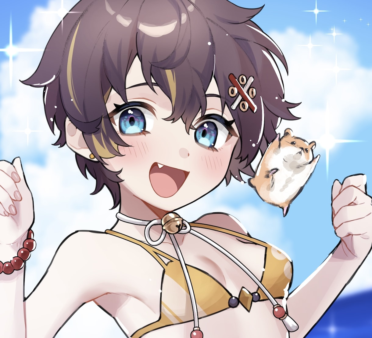 ふわふわ癒されるイラストを制作いたします サムネイル・歌ってみた・記念日イラスト等にご活用ください♪ イメージ4
