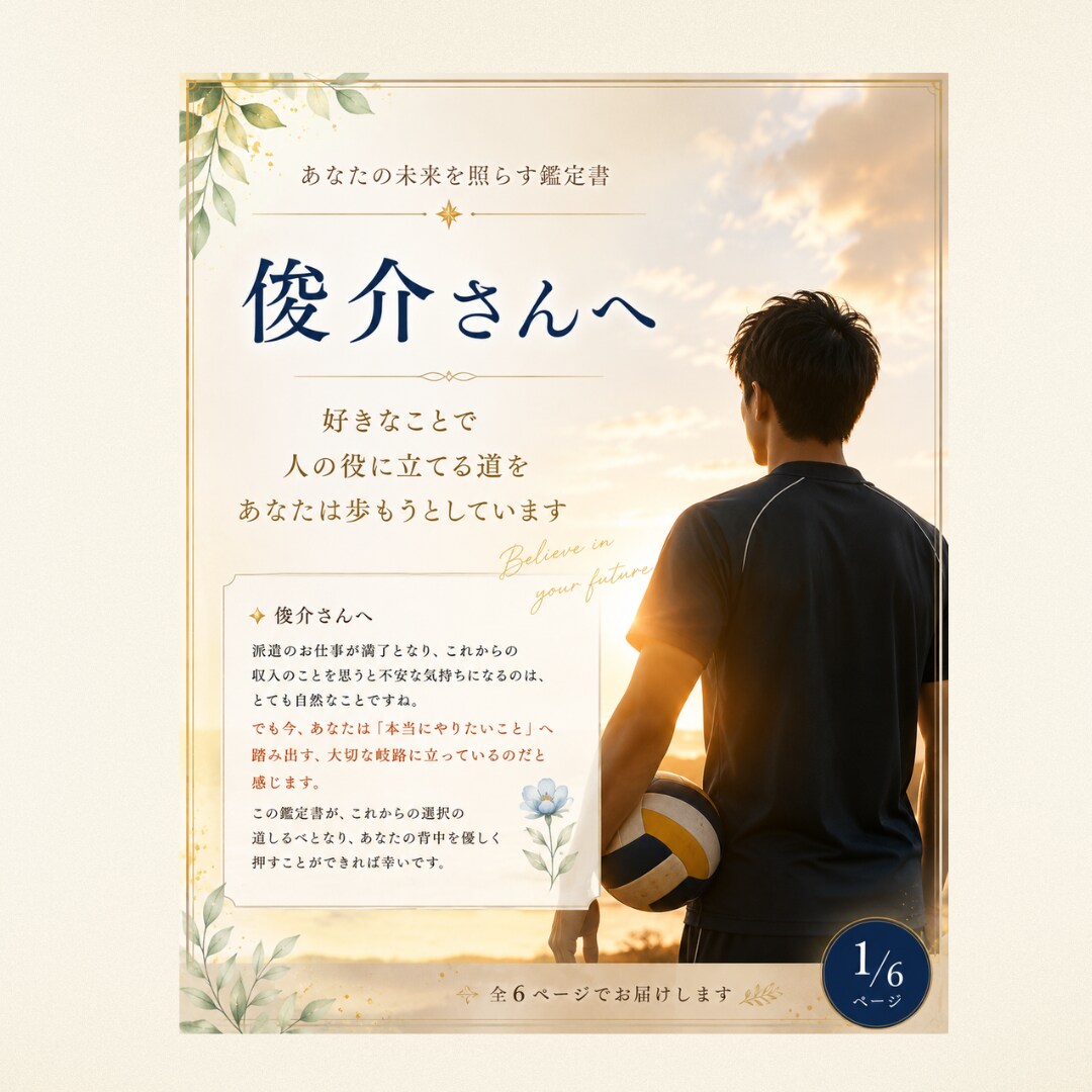 占い師向け鑑定書PDFを作成します あなたの鑑定文を世界観のあるPDFに仕上げます イメージ4