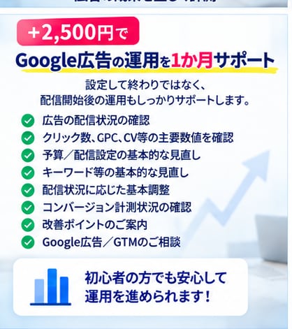 Google広告のGTM計測設定を代行します Googleタグマネージャーを初心者にも丁寧に設定 イメージ6
