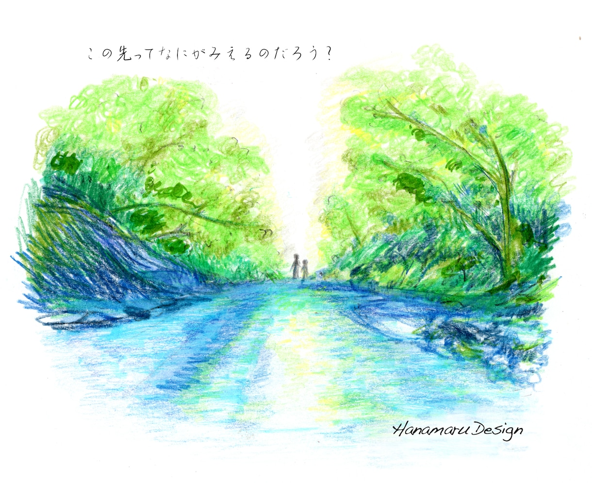 雰囲気のあるパースイラストや風景やマップを描きます 色鉛筆の優しいタッチのイラストで店舗のイメージアップへ イメージ4