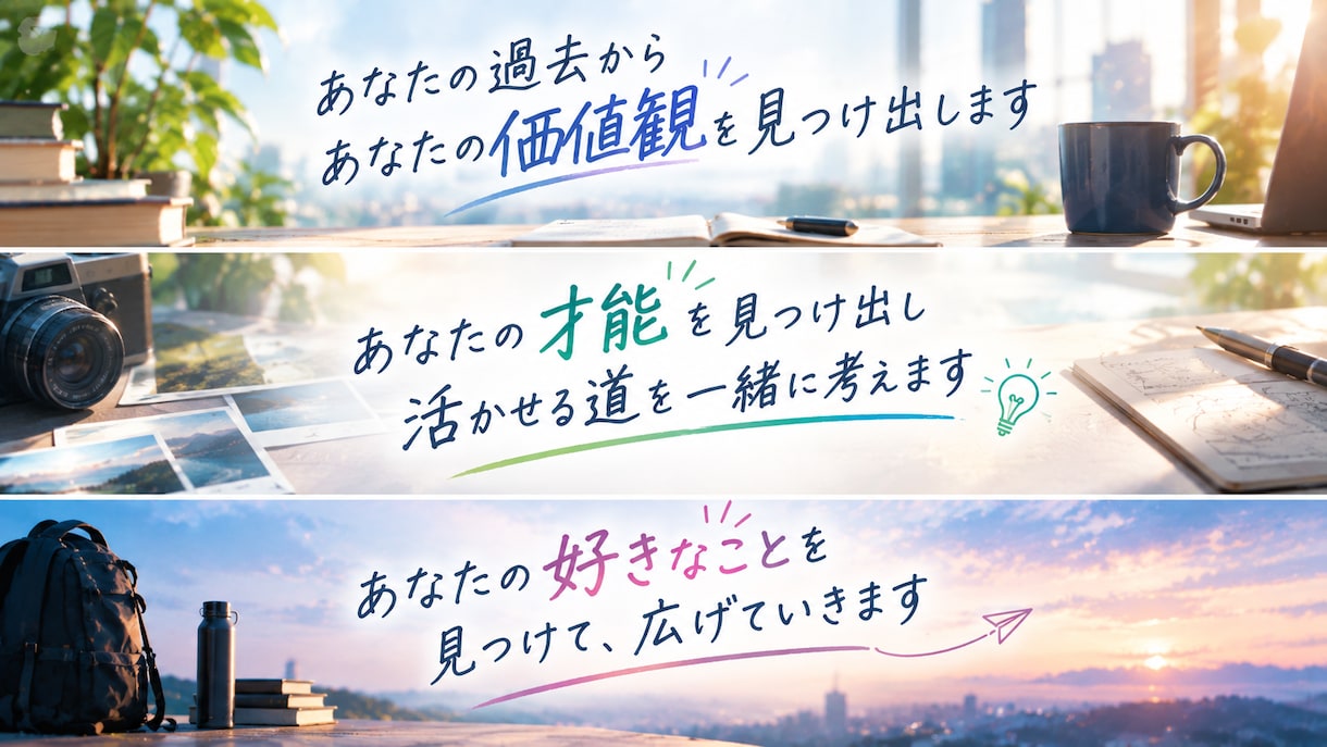 あなたのやりたいことを相談により一緒に見つけます 自己理解を通して間違えない転職をしましょう！ イメージ2