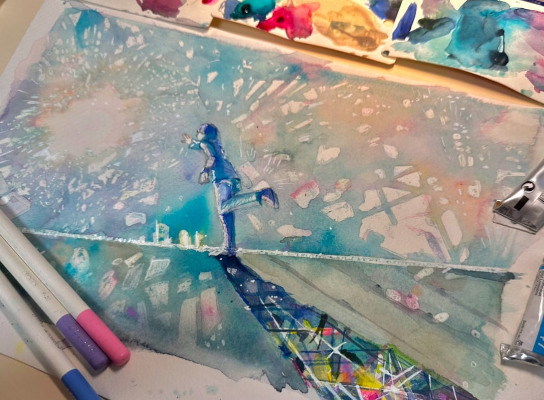 即日可プレゼントやサムネにも美しい水彩絵作成します 背景込みもお任せください！アナログならではの質感を表現します イメージ10