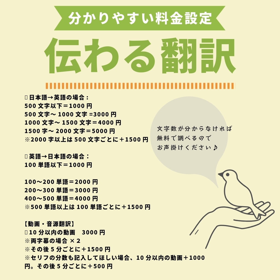 文章・動画・音声etc...なんでも翻訳致します 心を込めて伝わる翻訳　ニュアンス大切にします イメージ2