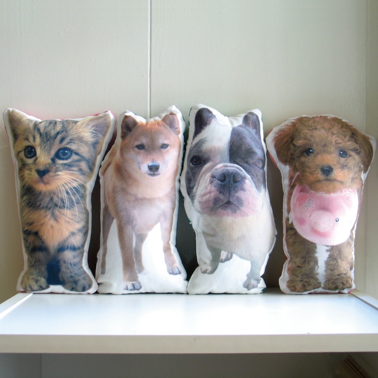 うちの子（犬　猫　ペット）クッションをお作りします ペットの画像を使ったおしゃれなインテリア　メモリアルにも最適 イメージ10