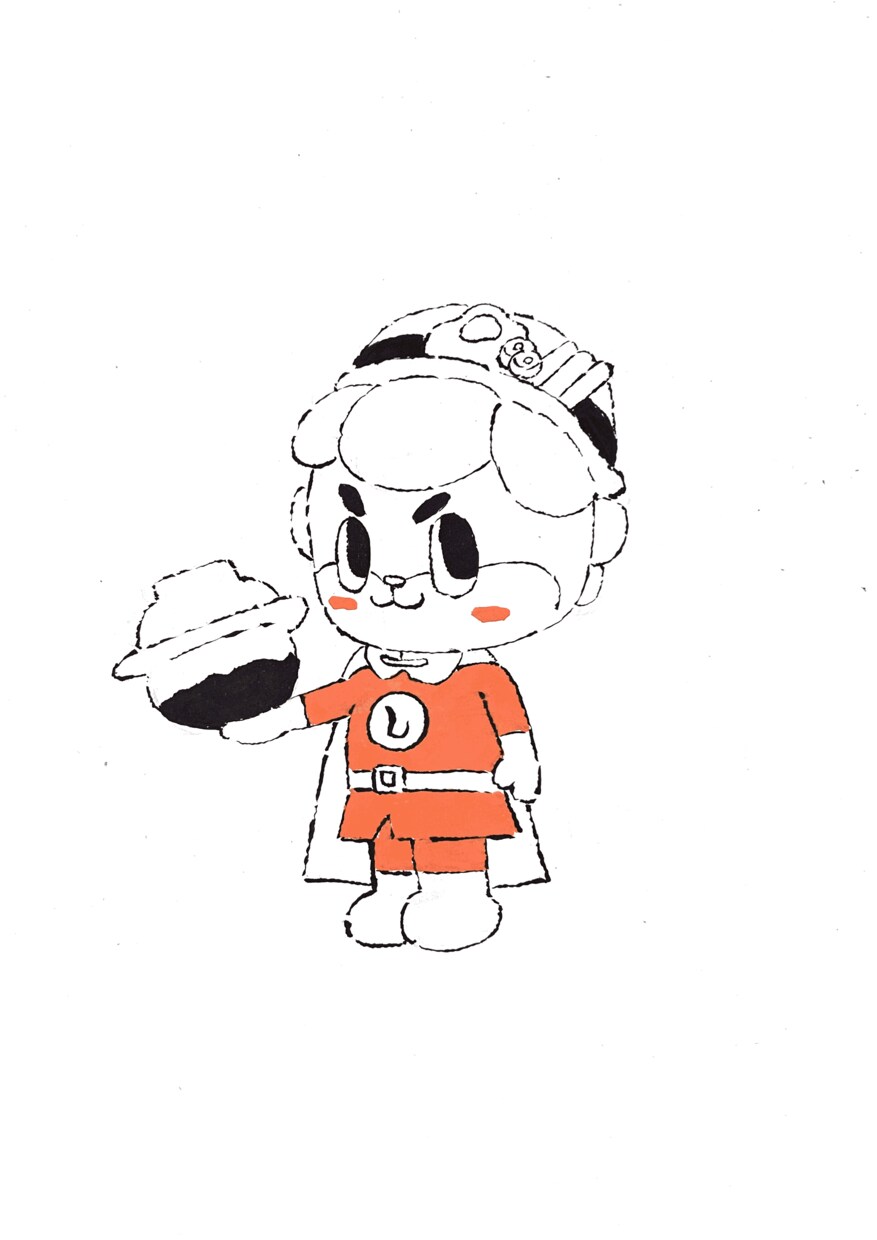 筆絵イラストを描きます 筆絵ならではの良さを見つけよう イメージ2