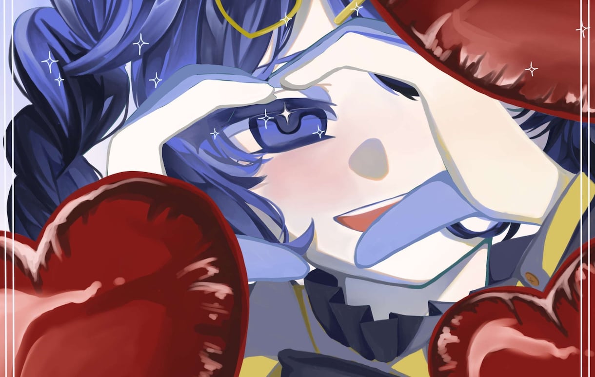 目を惹くイラストを描きます 顔アップイラストを得意としてます！ イメージ1