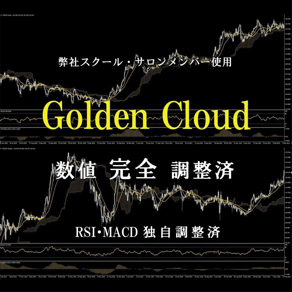 FX、バイナリーオプション用独自インジお譲りします FX スクール、サロン用の一目雲改、RSI改、MACDインジ イメージ1
