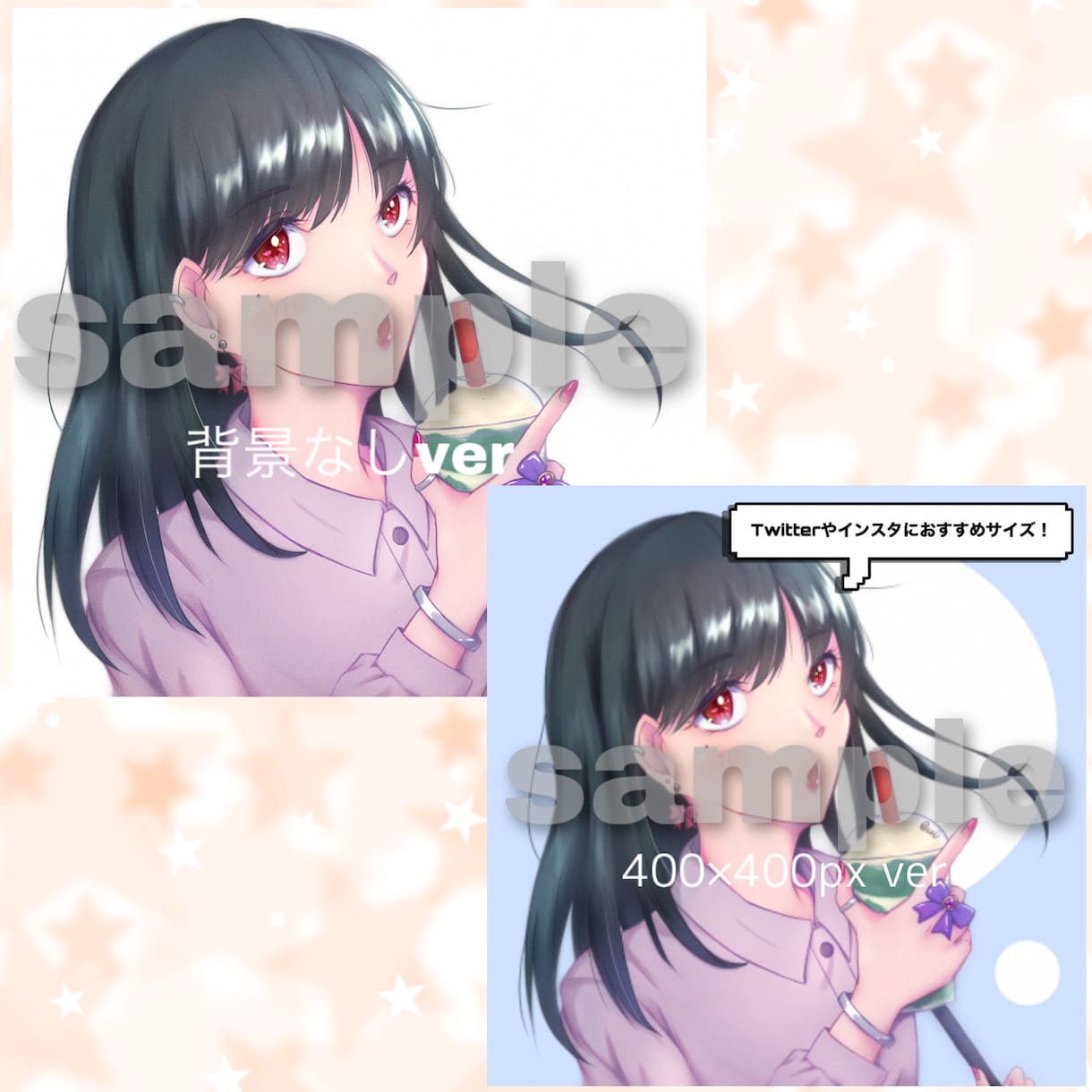 細部もこだわる程よいリアリティなアイコンを描きます オリジナルアイコンでよりSNSを楽しみたい方へ！ イメージ4