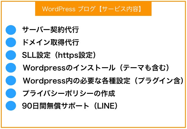 SEO特化！WordPressブログ作成行います 全ての契約の代行をします。あなたは記事を作るだけ！ イメージ2