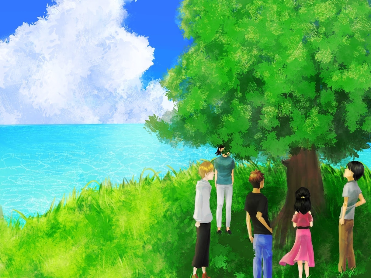 イラスト・背景・アニメ絵受け付けます 自然溢れる背景やYouTubeのサムネイルなんでもどうぞ イメージ2