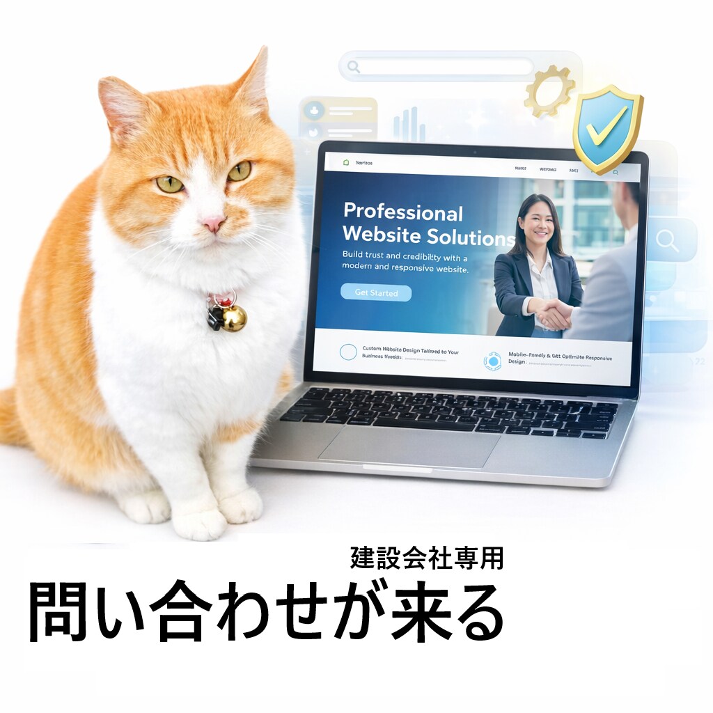 建設会社HPの機能追加・修正を行います 「あと少し」を技術で解決！（HTML5・jQuery対応） イメージ1