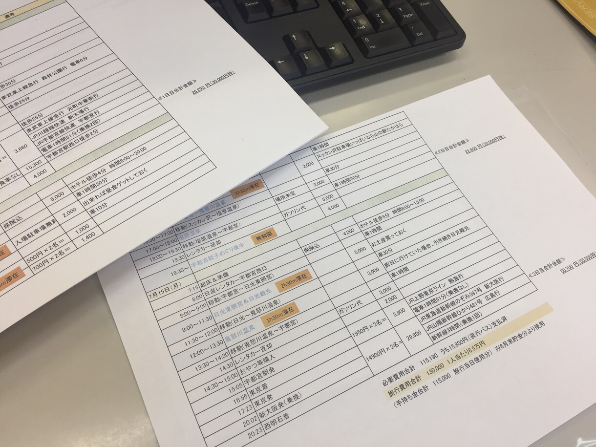 デートや旅行のプランを立てます 細部まで調べ上げて最高のデート、旅行を作成致します。 イメージ1