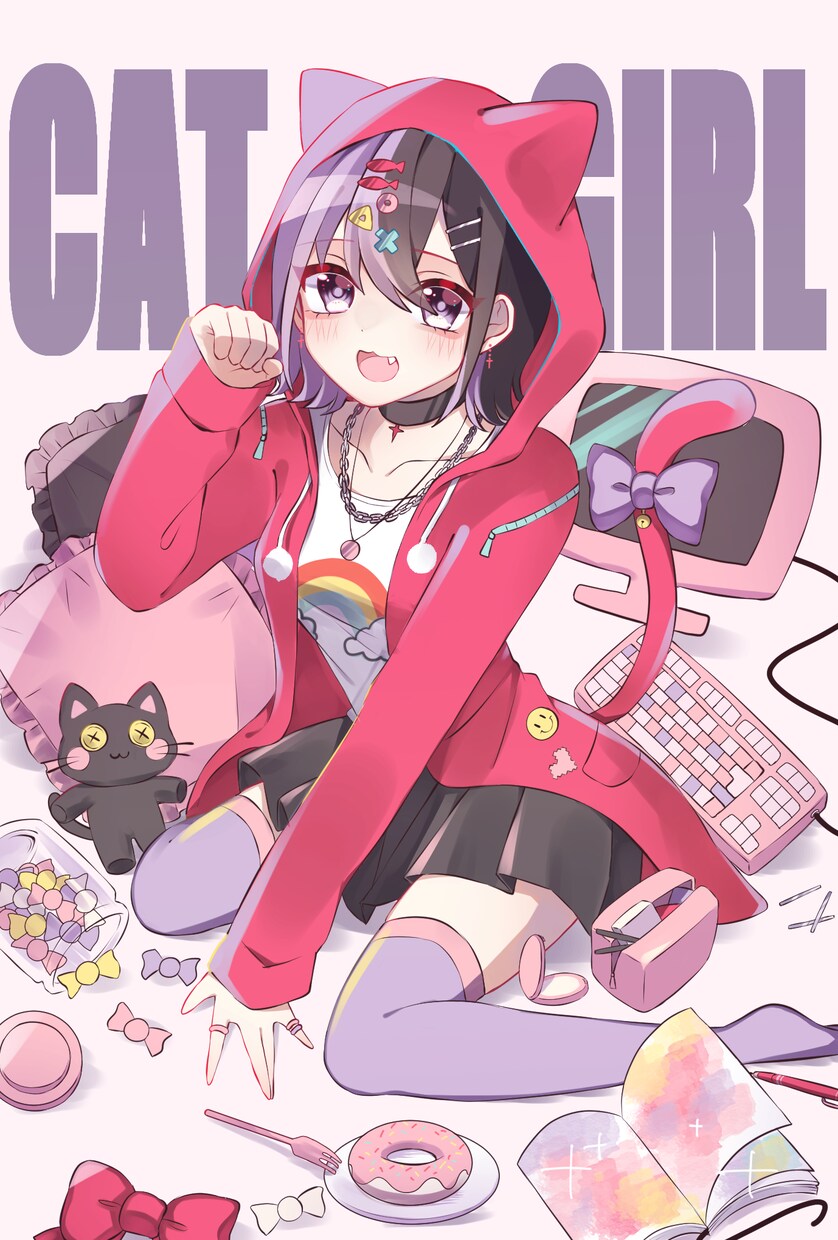 SNSのアイコンや歌ってみたサムネイル等描きます 可愛くてキラキラしたイラストが得意です！ イメージ5