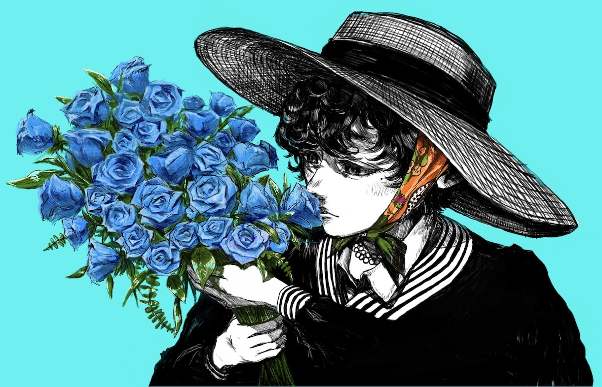 商用OK！スタイリッシュなアイコンを描きます あなたの雰囲気を捉えて可愛くカッコよく描きます！！ イメージ5