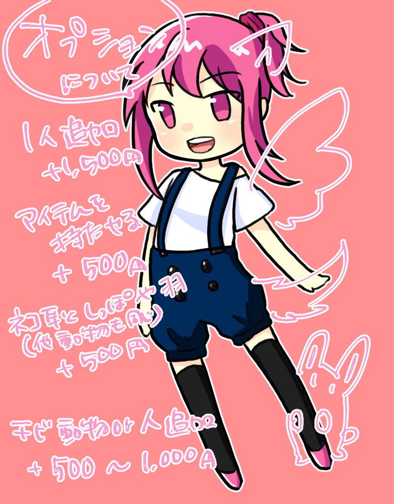 ちびキャラ全身描きます あなただけのオリジナルキャラクターを！ イメージ3