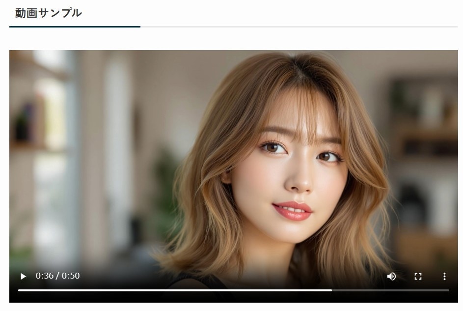 美容室のPR動画をオリジナルBGM付きで制作します PR動画でブランディング！他のサロンや事務所と差別化！ イメージ4