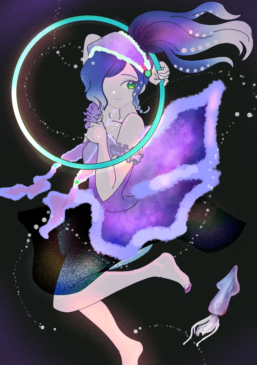 可愛い女の子(女性)描きます ヘッダーや壁紙に。可愛い、綺麗なイラストお描きします…! イメージ2
