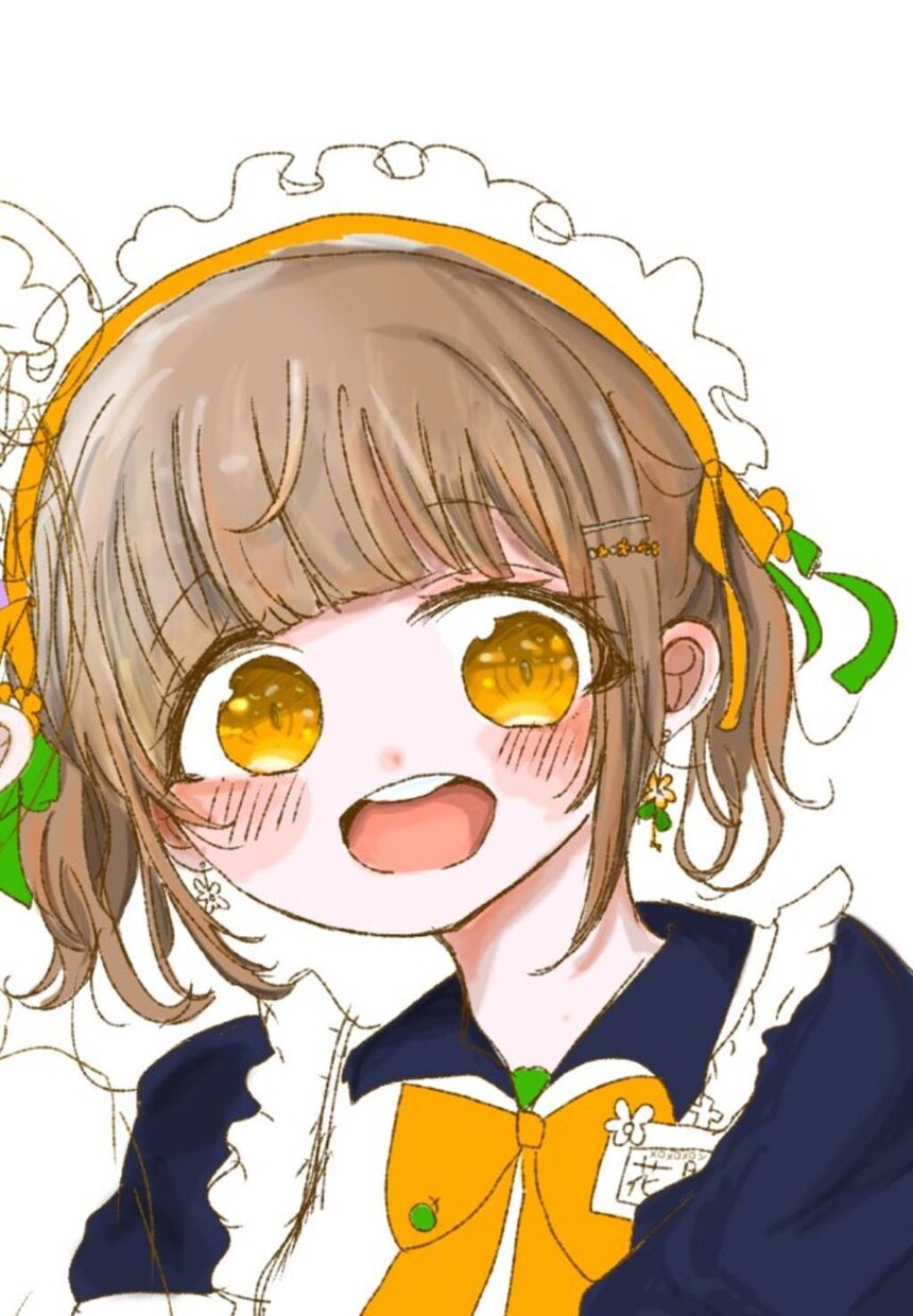 ふわふわかわいいイラスト描きます 柔らかい雰囲気の女の子やかあいい衣装描くのが好き イメージ7