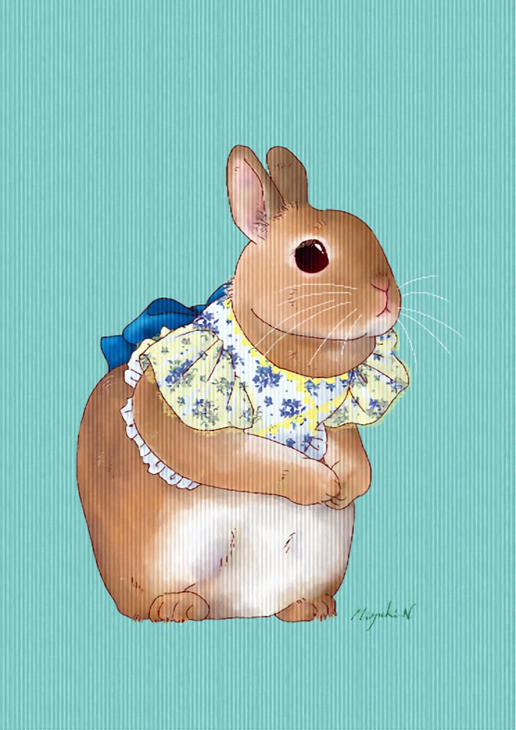 あなたの「うちの子」を水彩画風イラストにします 心に残る、絵本のようなタッチの水彩画風デジタルイラストです イメージ9