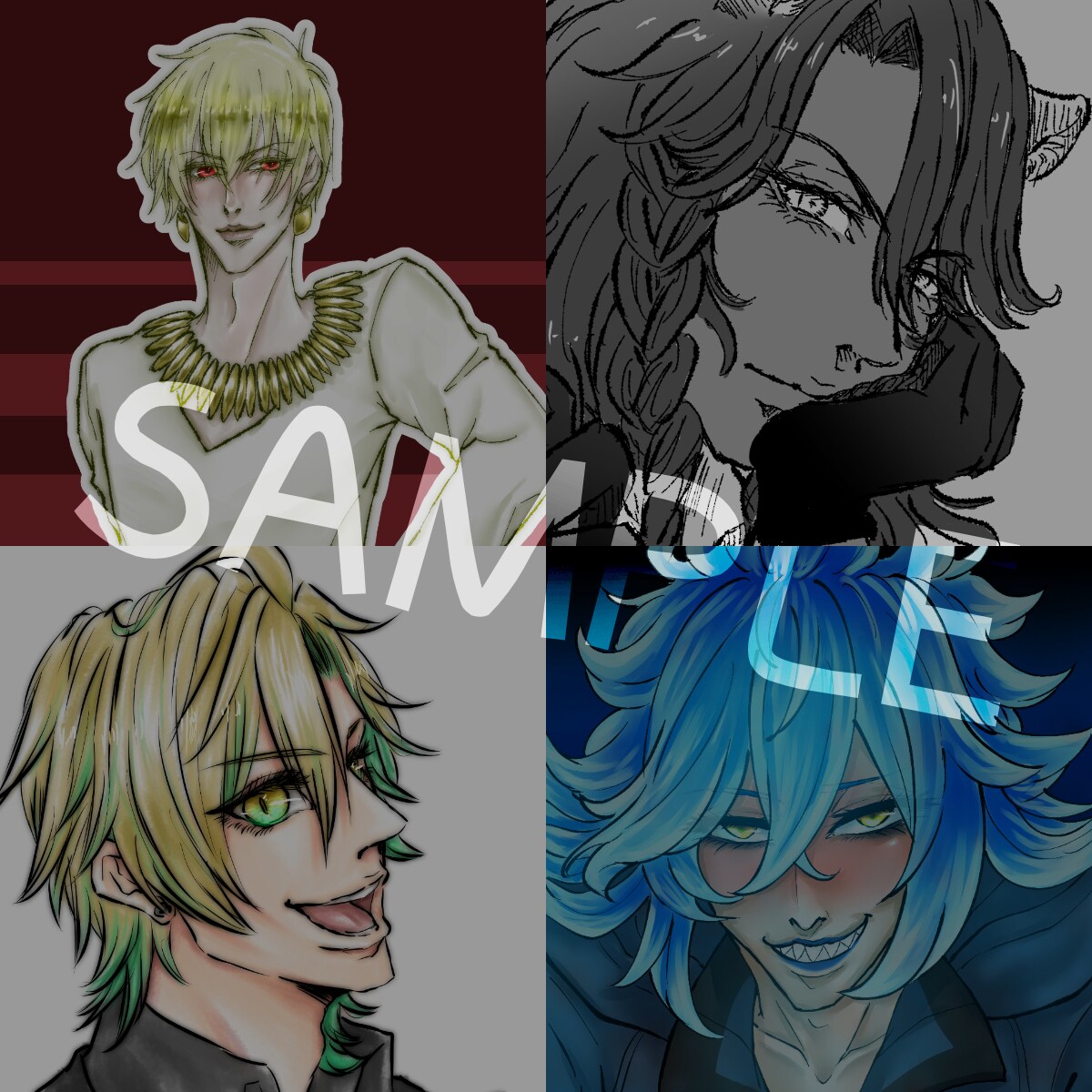 ご希望の夢絵・夢主さんをお描きます ご希望のキャラとの夢絵や夢主さんをお描きします！ イメージ3