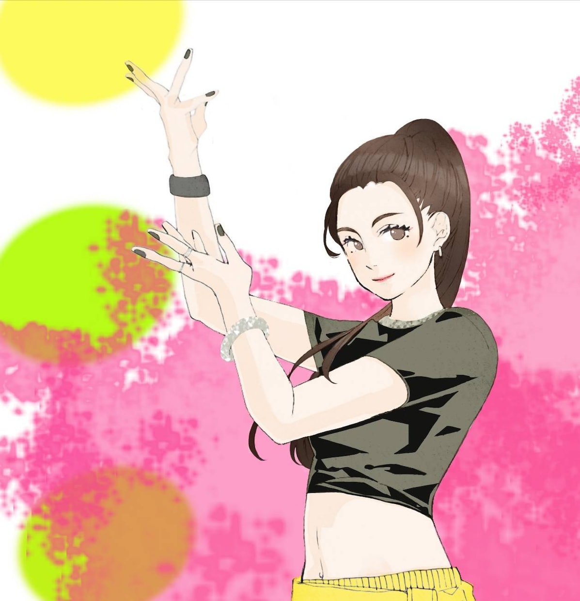 NiziUの希望のイラストお描きします 推しのイラスト、似顔絵、SNSアイコンなどに！ イメージ1