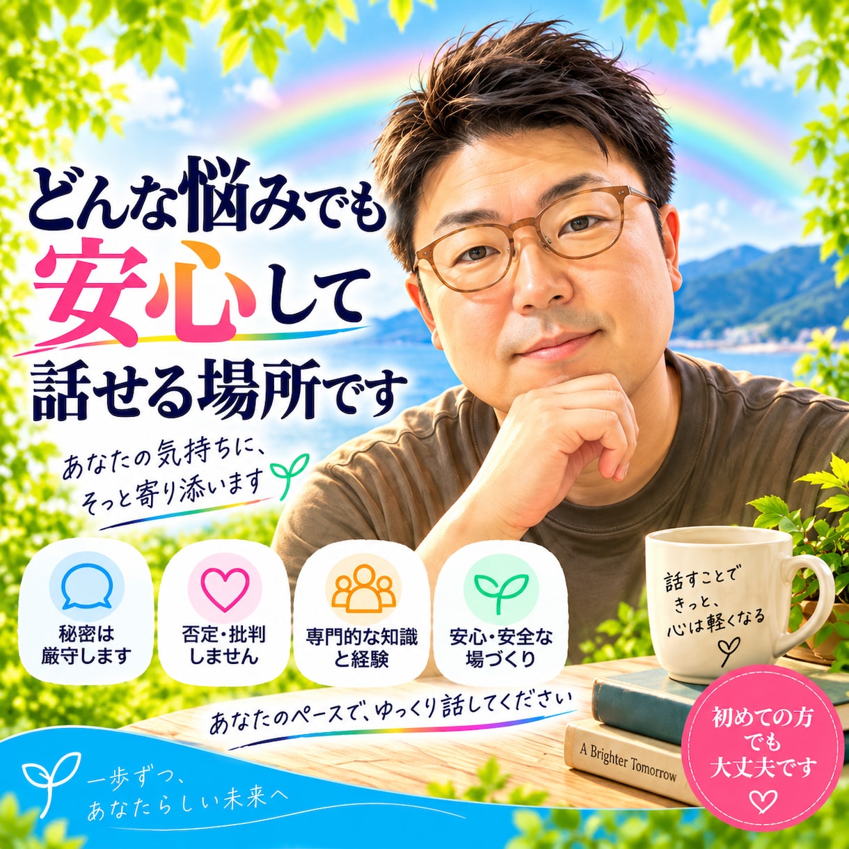 誰にも言えないあなたの気持ちをじっくり聞きます 悩み・愚痴の話し相手に。チャットで優しく寄り添います イメージ10