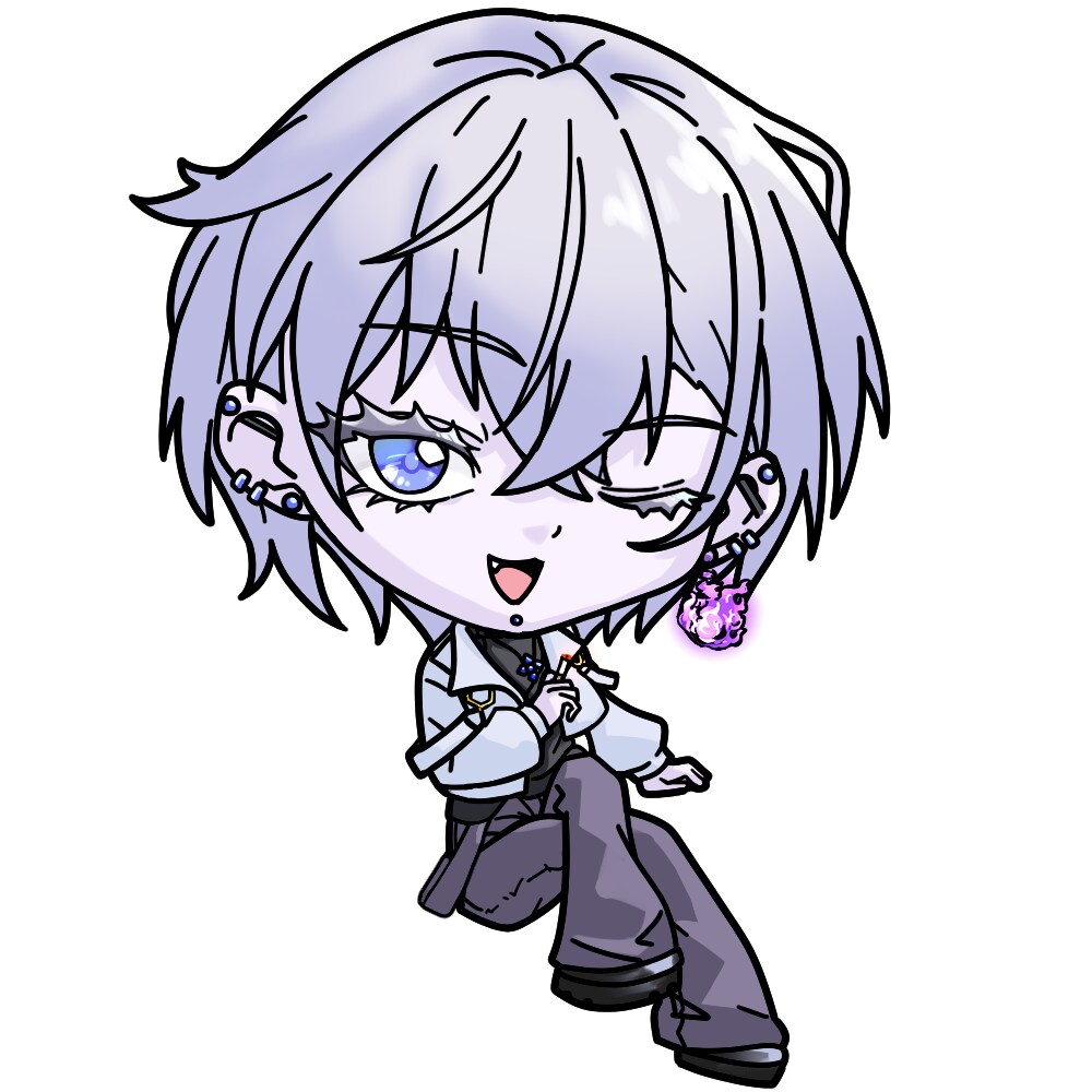 キャラの魅力を引き立てるSDイラストを制作します そのキャラらしさを強調するポーズと表情を大切にします。 イメージ2