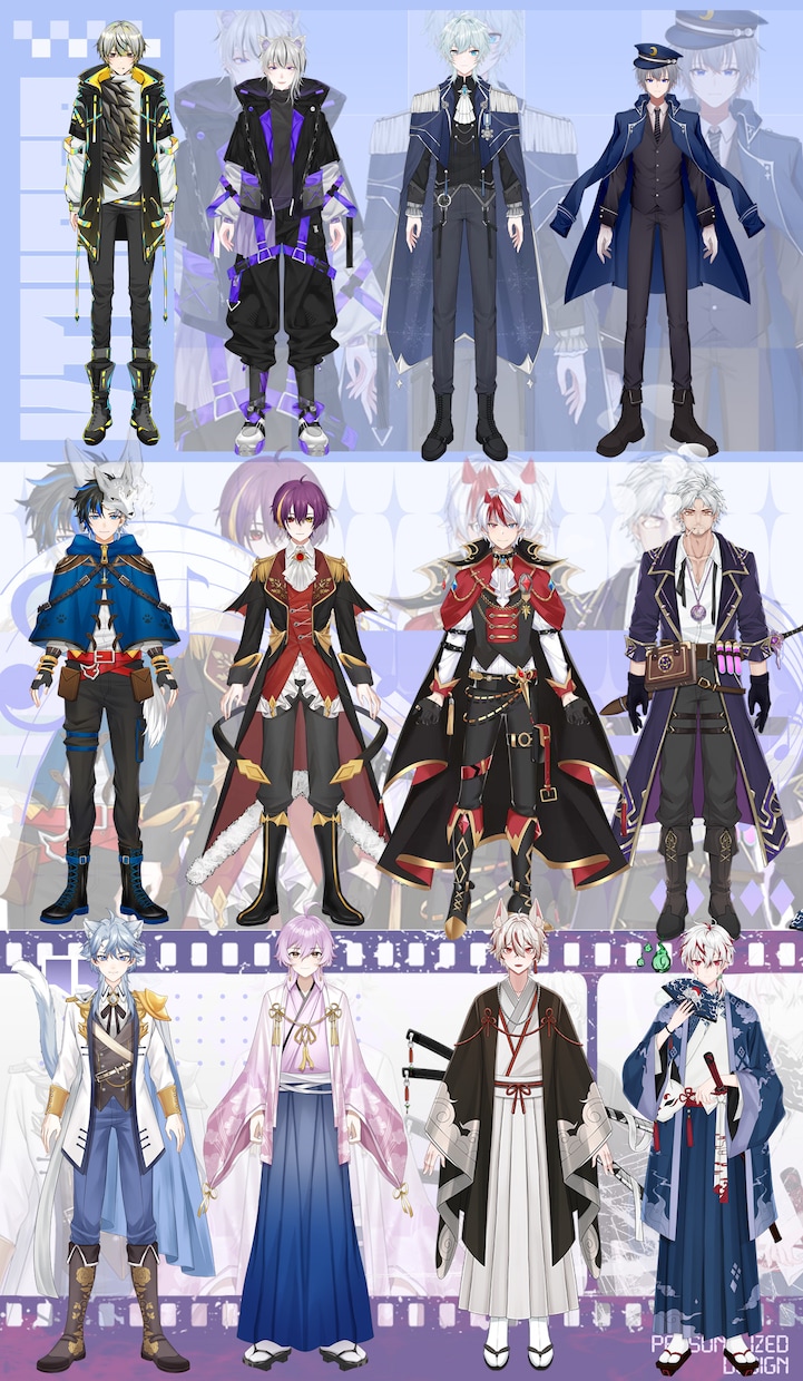 最高品質！VTuberデビューに必要な全て揃います 実績1500件以上｜全工程対応・著作権譲渡込｜初心者も安心 イメージ11