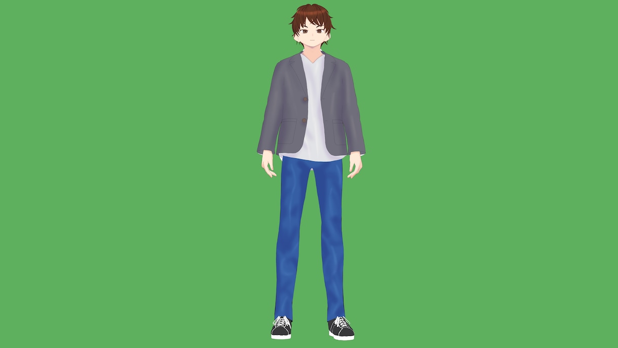 Vtuberキャラデザ・モデリング制作します 男女対応可！イラストのみモデリングのみ可○ イメージ3