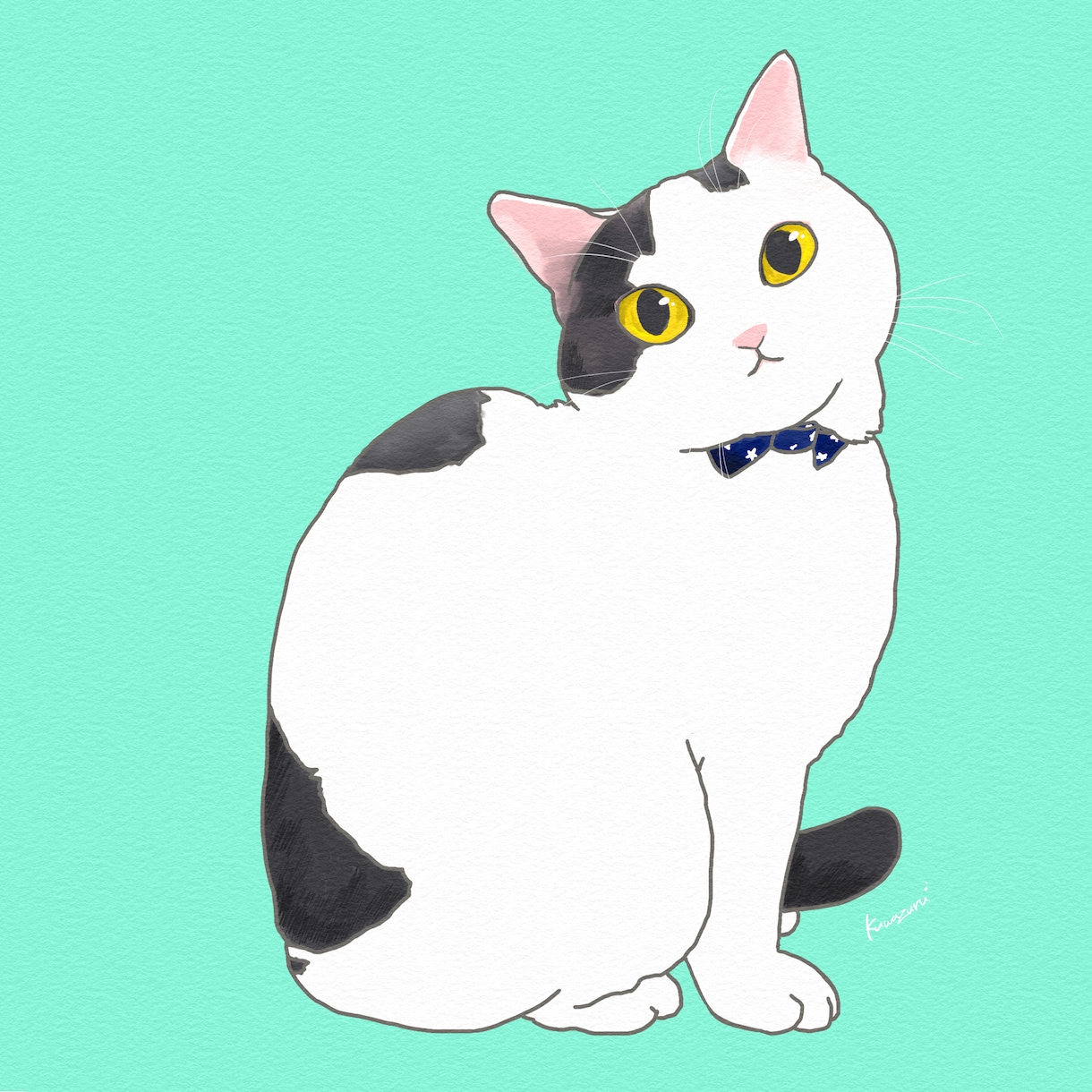 あなたの可愛いペットのアイコン描きます あなただけの可愛いペットのアイコンはいかがですか？？ イメージ1