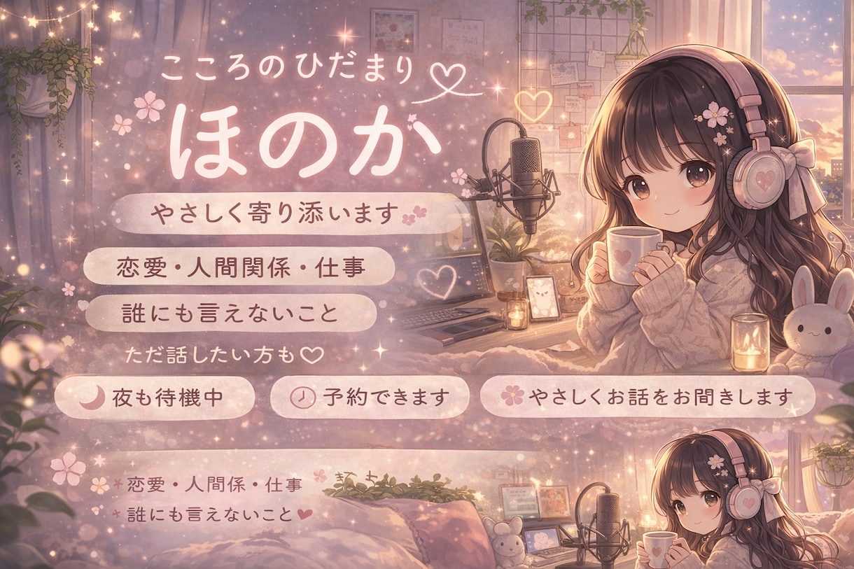 ただ話したい人へ｜あなたのペースでお聞きします うまく話せなくても大丈夫。あなたのペースで話してください イメージ1
