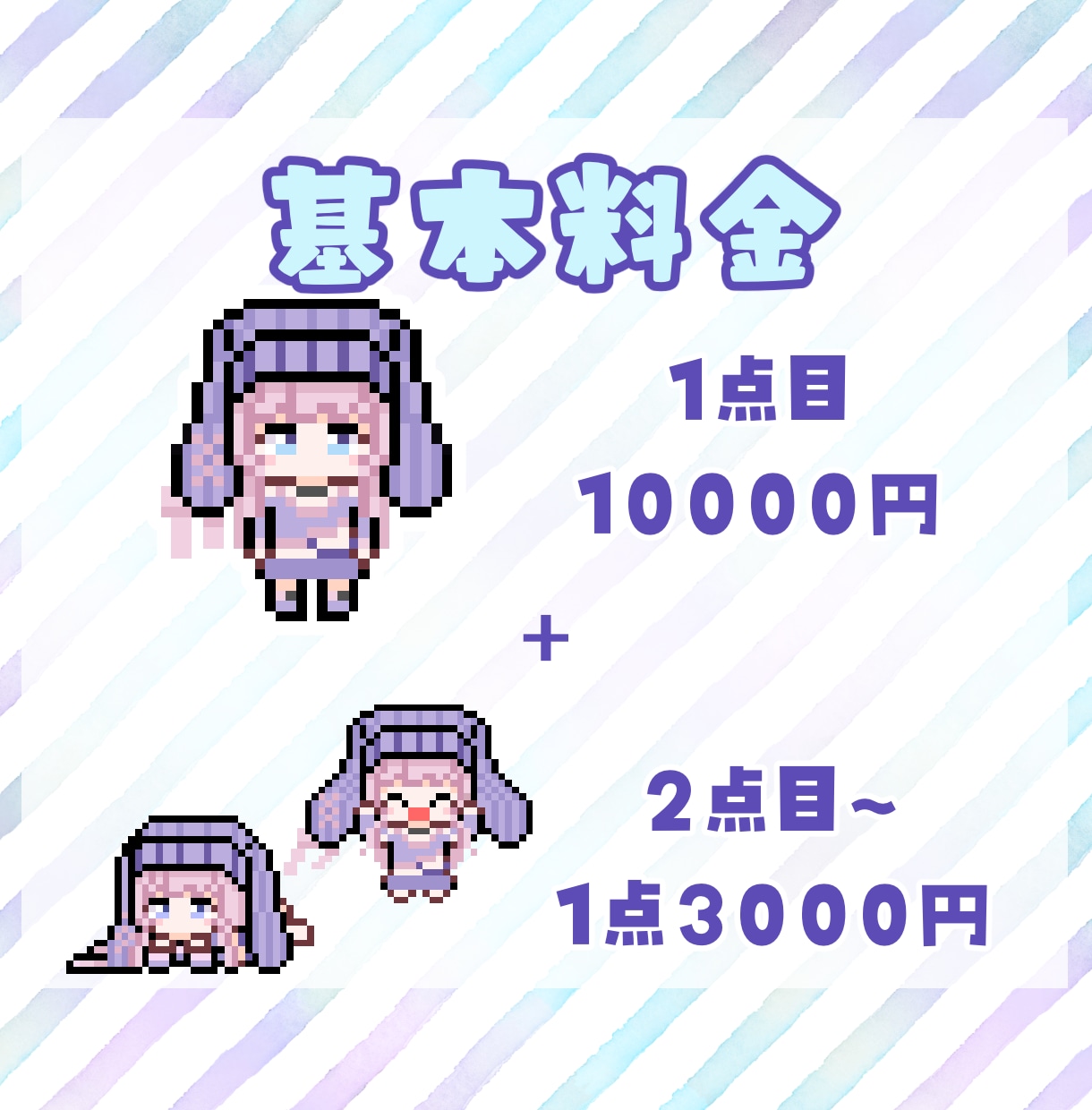 配信向けアニメーションスタンプを制作します Twitchに◎Youtube向け静止画スタンプもOK！ イメージ2