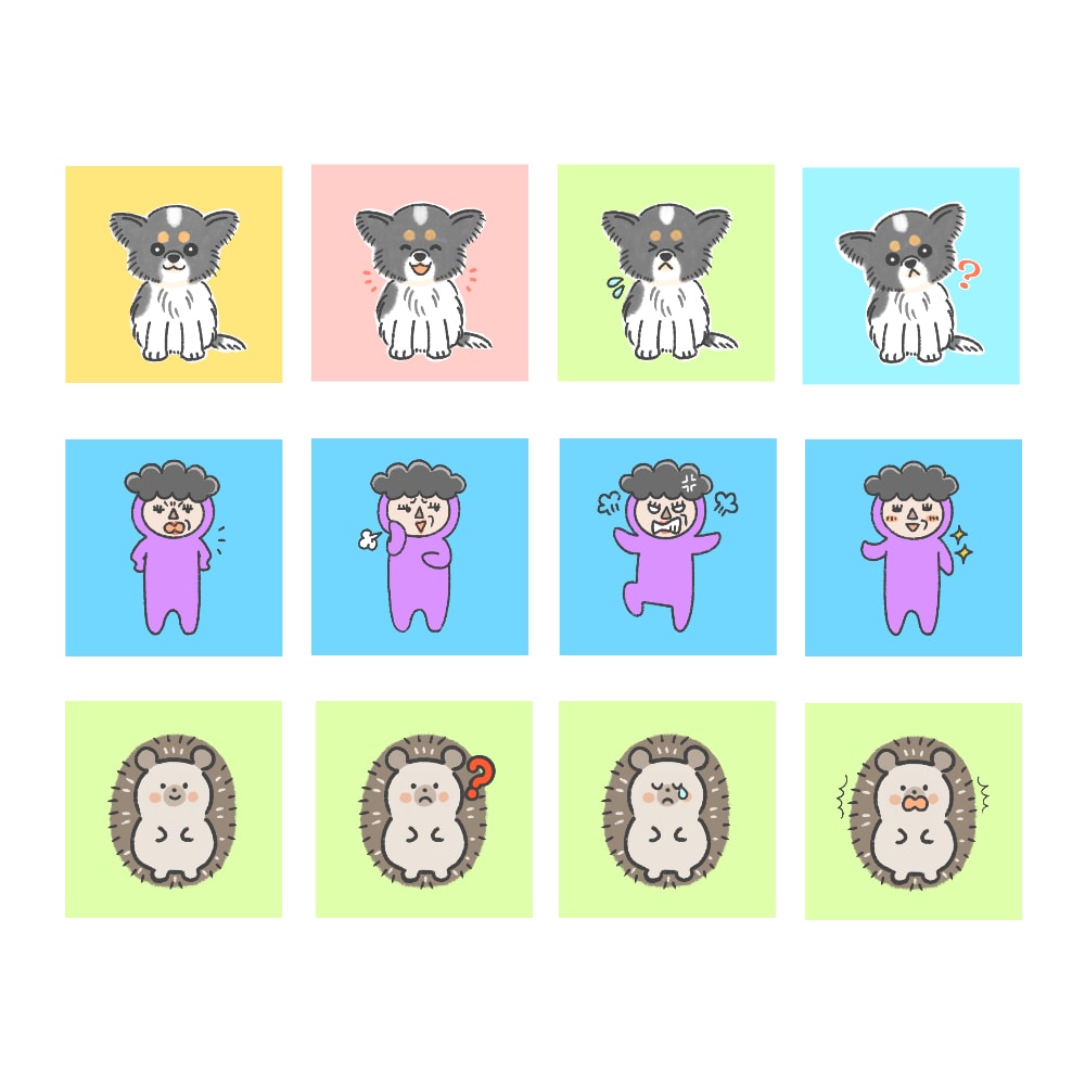 商用可！ゆるっと目を引く個性的なキャラを作成します 【ゆるかわ、きもかわ、お好みに合わせてお作りいたします♪】 イメージ8