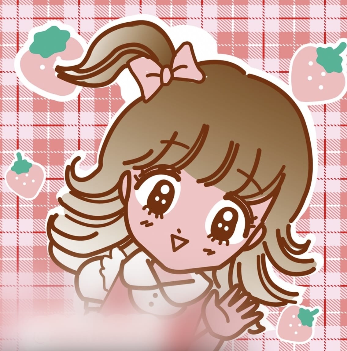 レトロポップファンシーなSNSアイコン描きます 印象に残る80〜90年代レトロポップ少女漫画風イラスト イメージ5