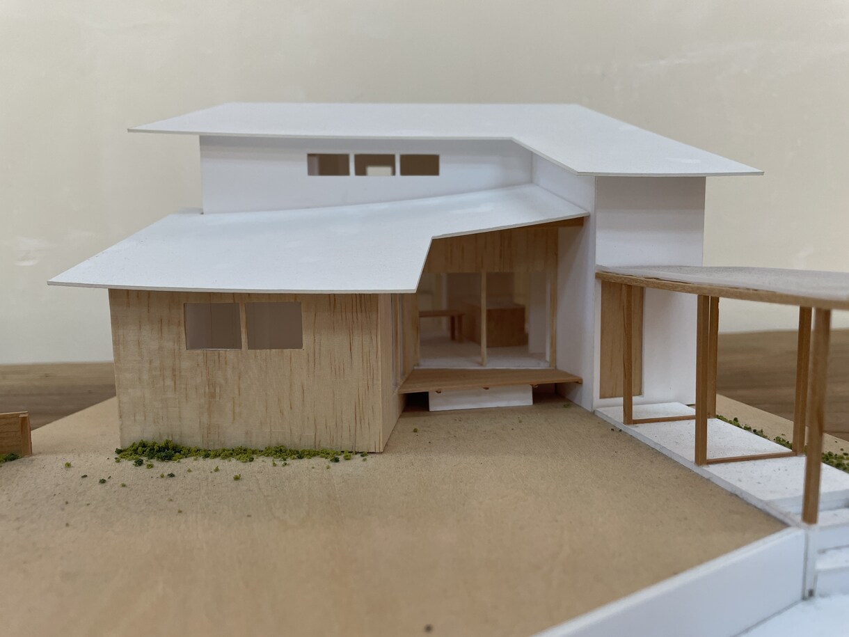 1/50・1/100の建築白模型を制作します 一級建築士が精度良く模型を制作します！ イメージ3