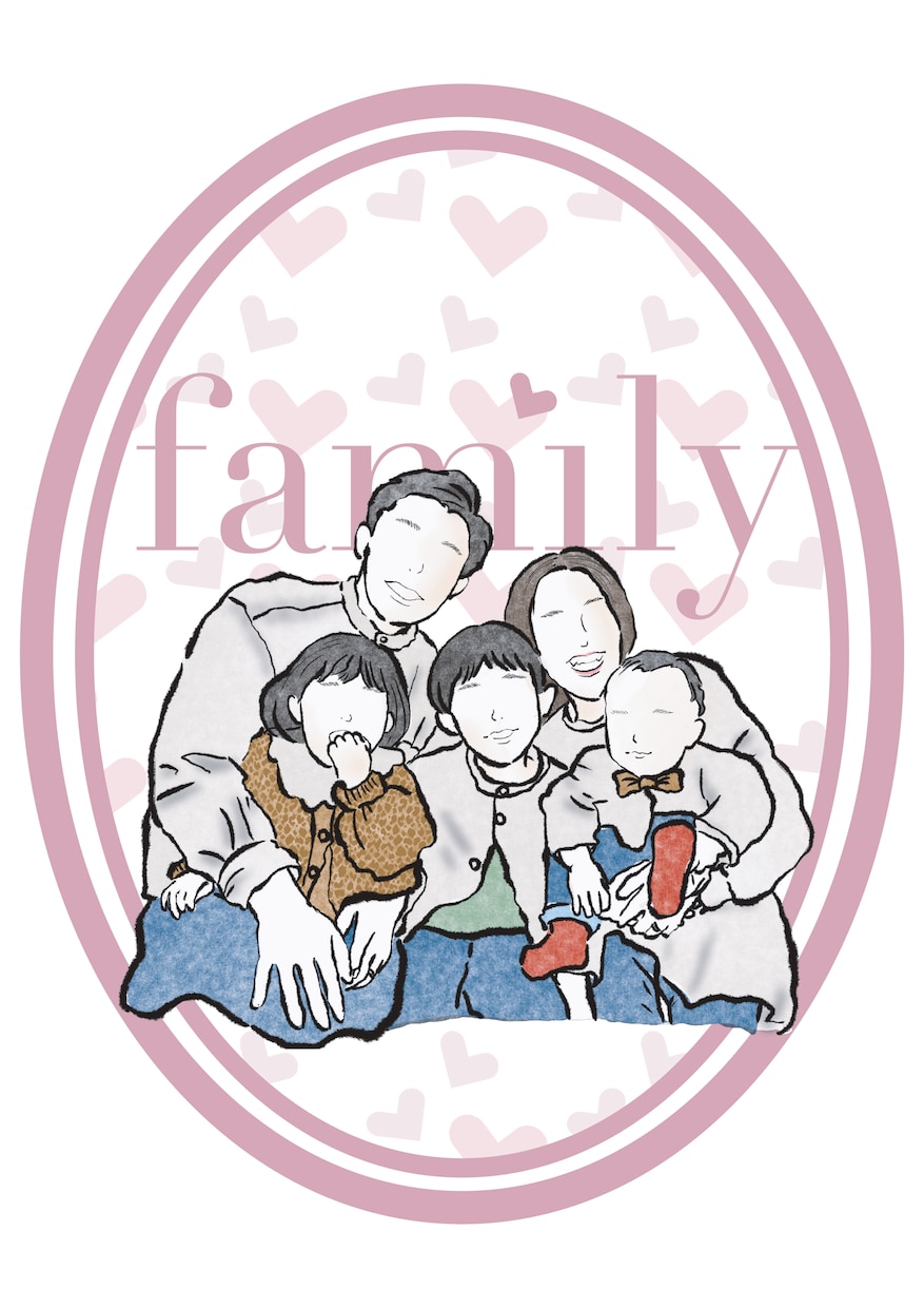 にじみ線でおしゃれに描きます 商用◎さらに、お名前オリジナルロゴをプレゼント♡ イメージ1