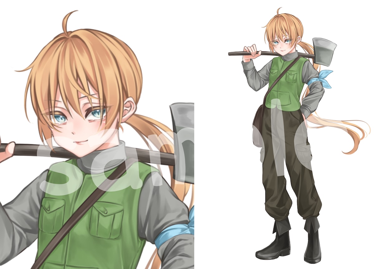 お客様さまだけの魅力的なイラストをご提供します 美男・美女・可愛くてふわふわ♡そんなイラストいかがですか？ イメージ7