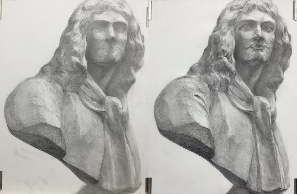 デッサン描きます 送ってくれた写真のデッサン描きます。 イメージ2