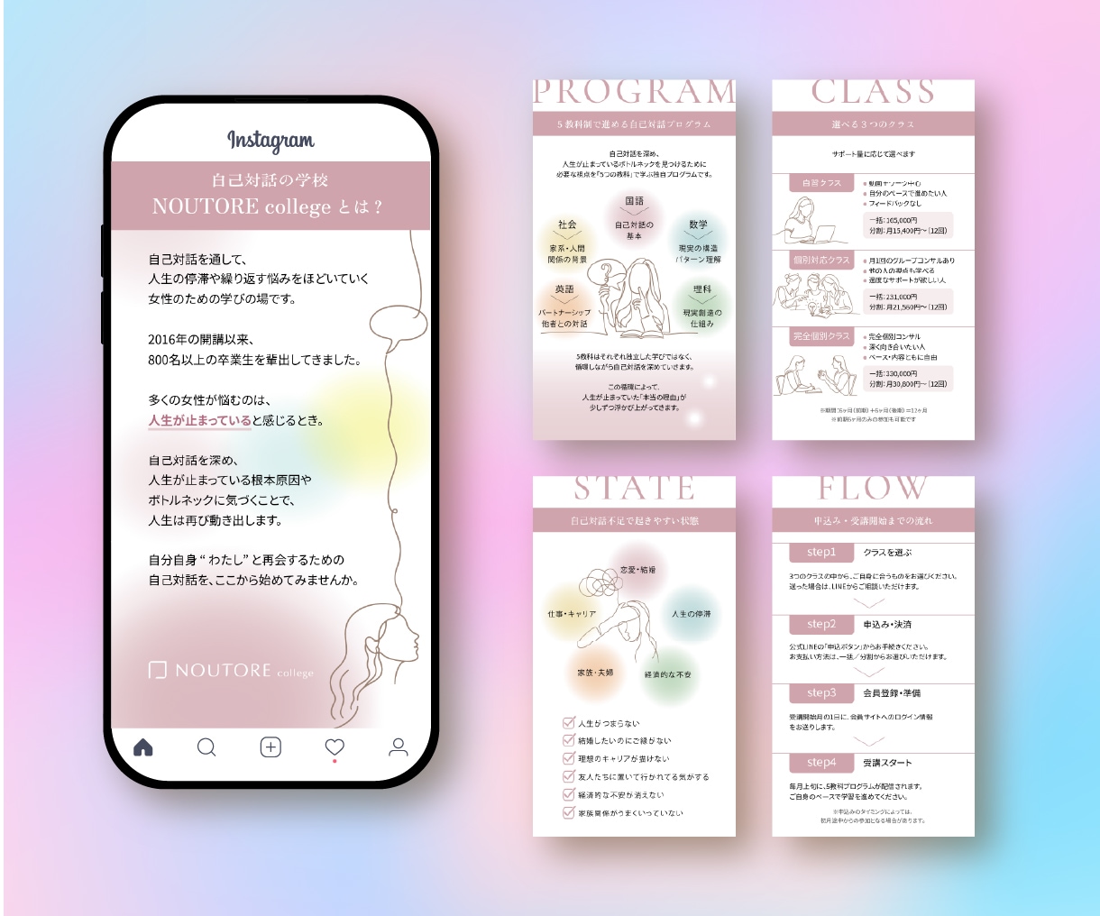 Instagram投稿・広告画像を作成します イベント告知・集客・サービス紹介に使える画像を制作 イメージ3