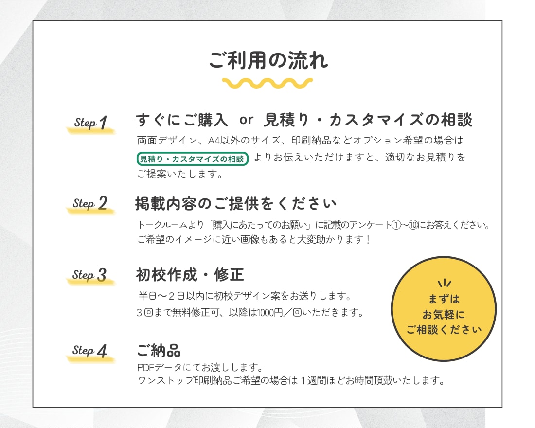 伝わる・反響を考えたチラシを制作します 【安い×早い】捨てられない！見やすいだけじゃない！ イメージ3
