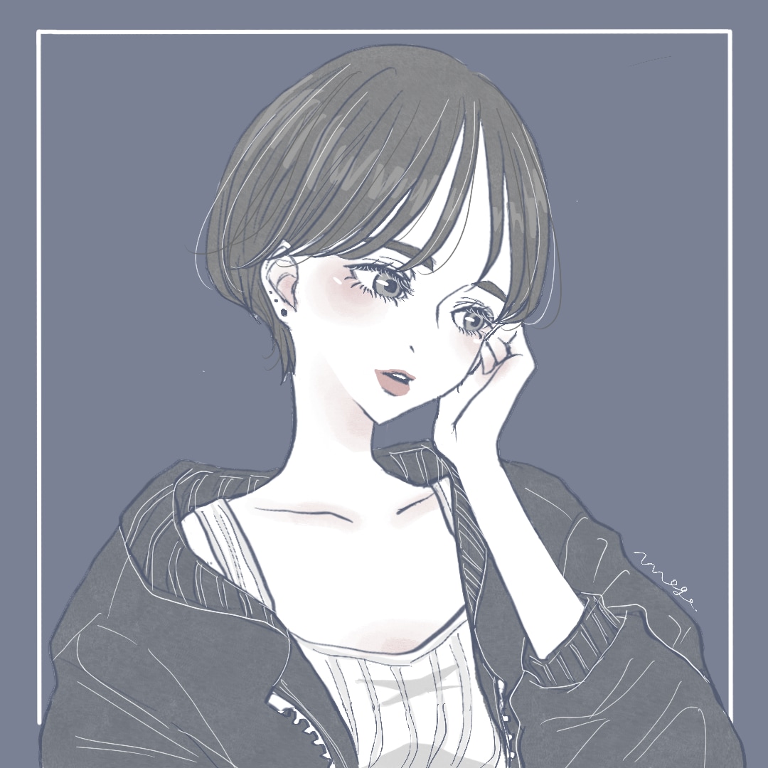 企業様実績あり！女性ウケするイラスト描きます アンニュイでお洒落な女の子たちのイラスト、アイコンつくります イメージ6