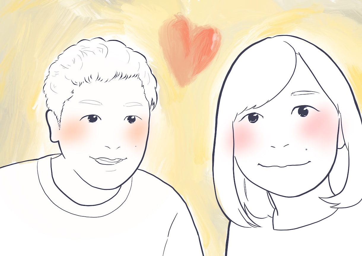 似顔絵アイコンを制作します 仕事用や、誇張した似顔絵が苦手な方に向いています。 イメージ7