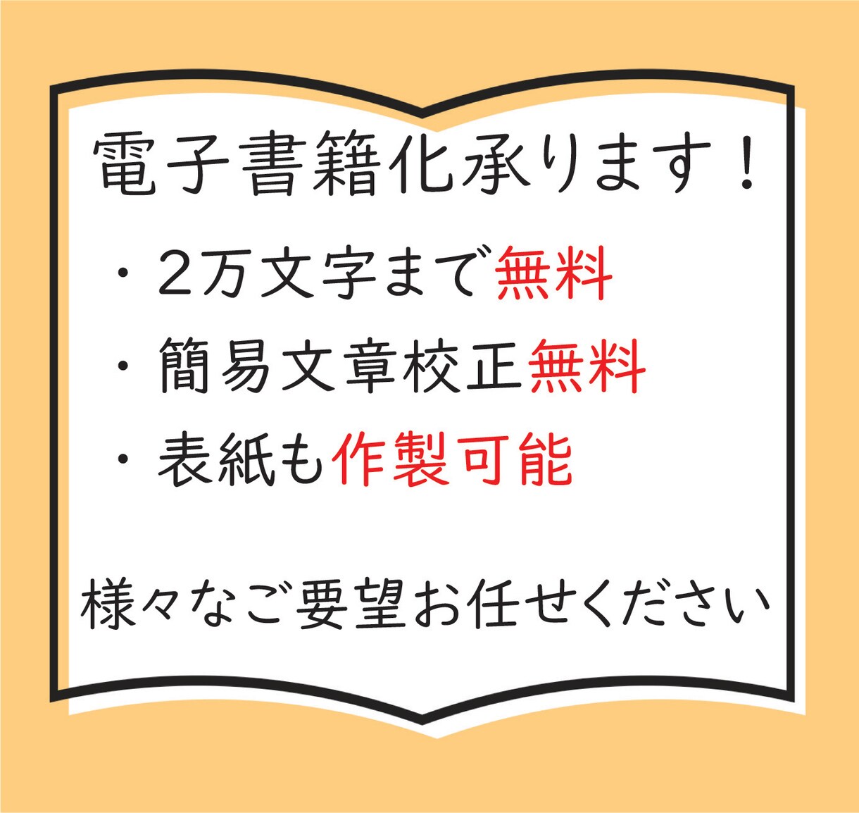 Kindleに出版できる電子書籍を作成します あなたの原稿をKindleに出版してみませんか？ イメージ1