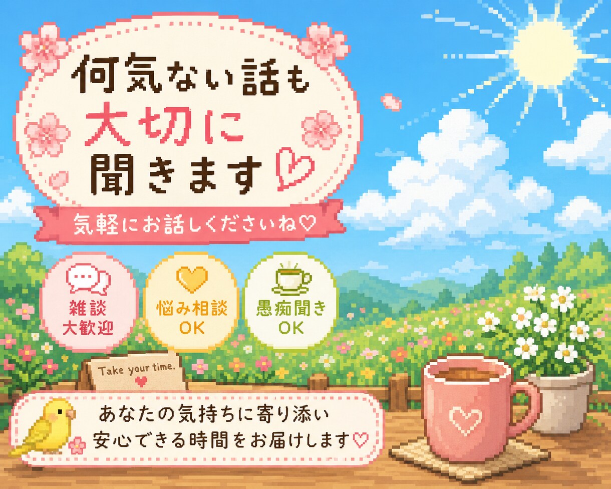 チャット２４時間、何気ない話も大切に聞きます 「ちょっと聞いてほしい」そんな時に気軽に声をかけてください イメージ1