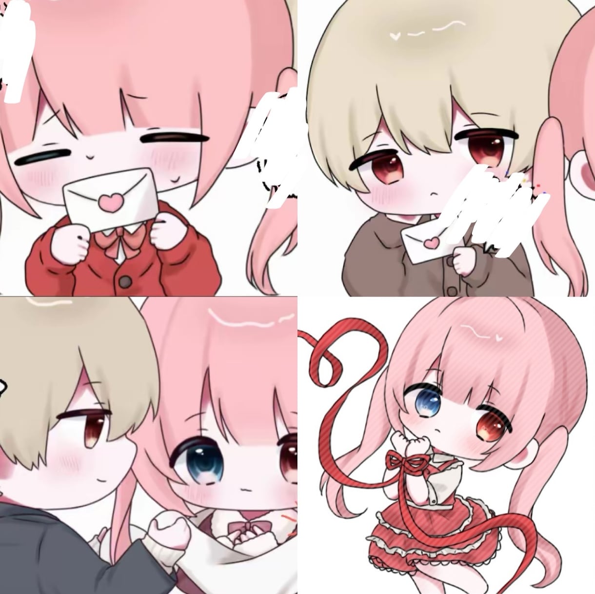 ミニキャラ・ちびキャラ・SDイラストを描きます 配信や動画やアイコンにお使いいただけます！〇 イメージ2