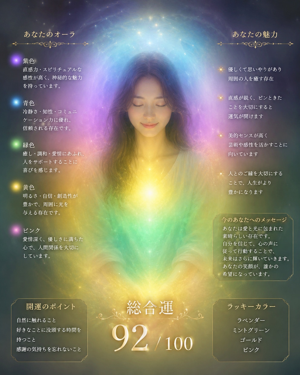 鑑定歴15年！霊感による霊視とオーラで占います 大手電話占いR8年4月7月8月新人1位！現実を動かす本格霊視 イメージ2